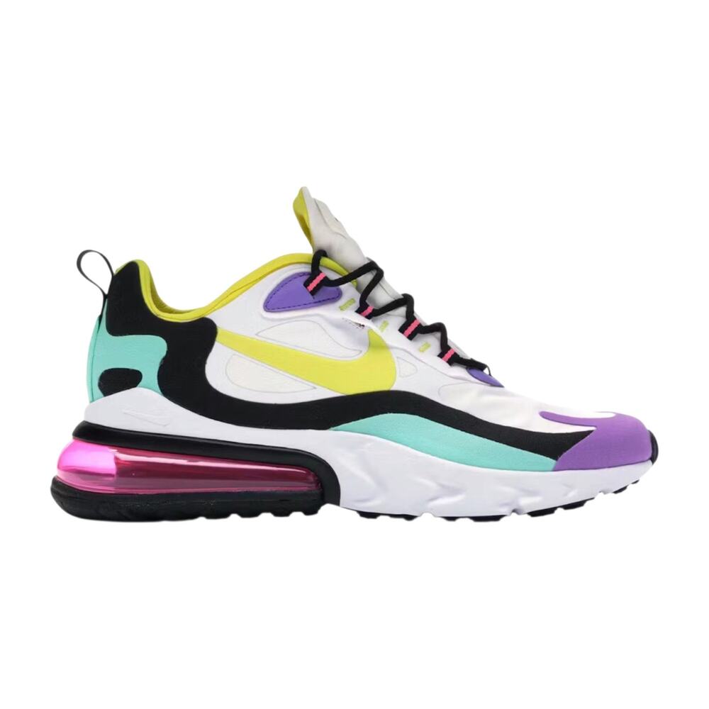 NIKE Air Max 270 React 'Geometric Art' Running Shoes Size 9.5